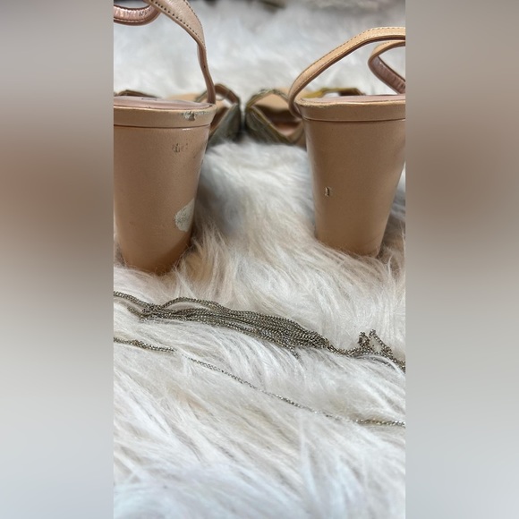 Stuart Weitzman Floral Sandals - Cream - Picture 7 of 14